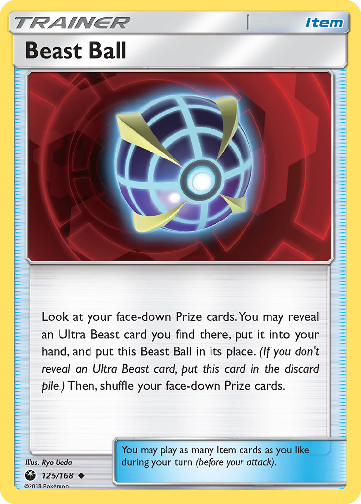 Beast Ball (125/168) [Sun & Moon: Celestial Storm] | Cracking-Singles