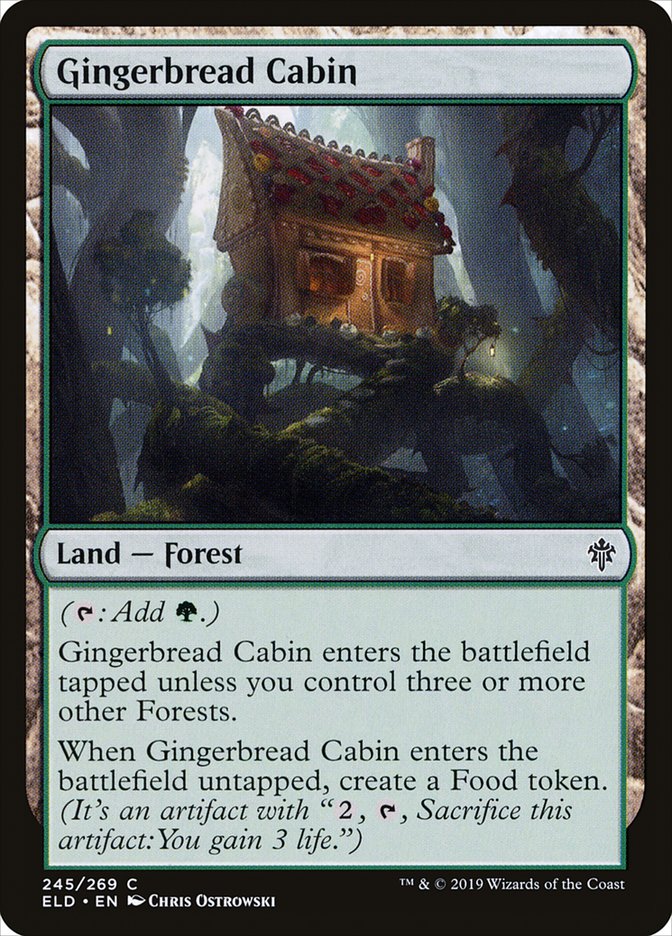 Gingerbread Cabin [Throne of Eldraine] | Cracking-Singles