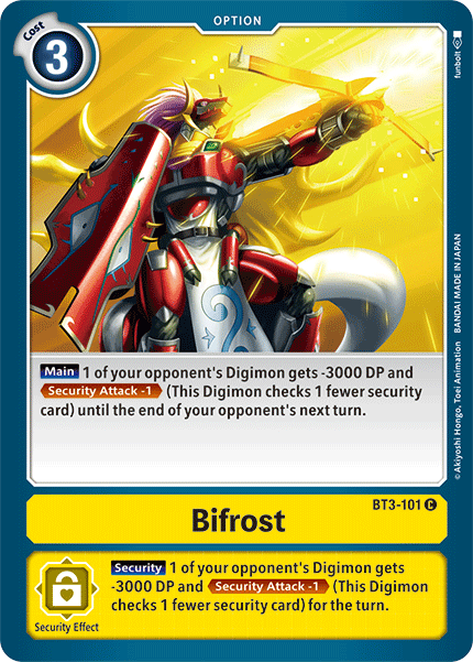 Bifrost [BT3-101] [Release Special Booster Ver.1.5] | Cracking-Singles