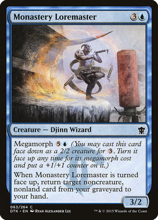 Monastery Loremaster [Dragons of Tarkir] | Cracking-Singles