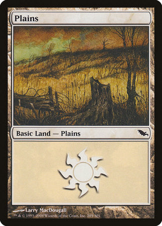 Plains (285) [Shadowmoor] | Cracking-Singles