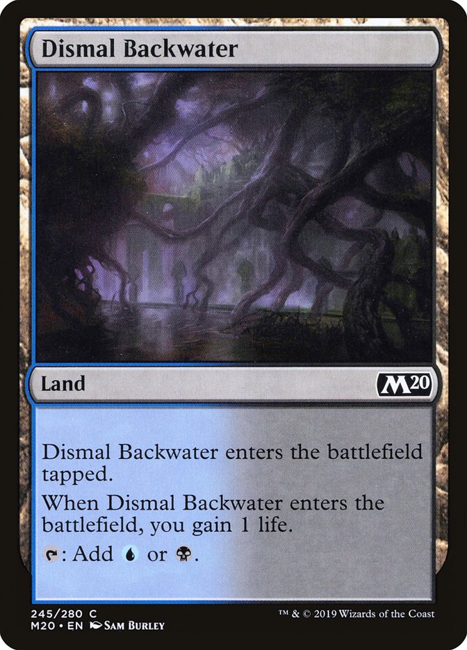 Dismal Backwater [Core Set 2020] | Cracking-Singles