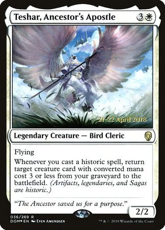 Teshar, Ancestor's Apostle [Dominaria Promos] | Cracking-Singles