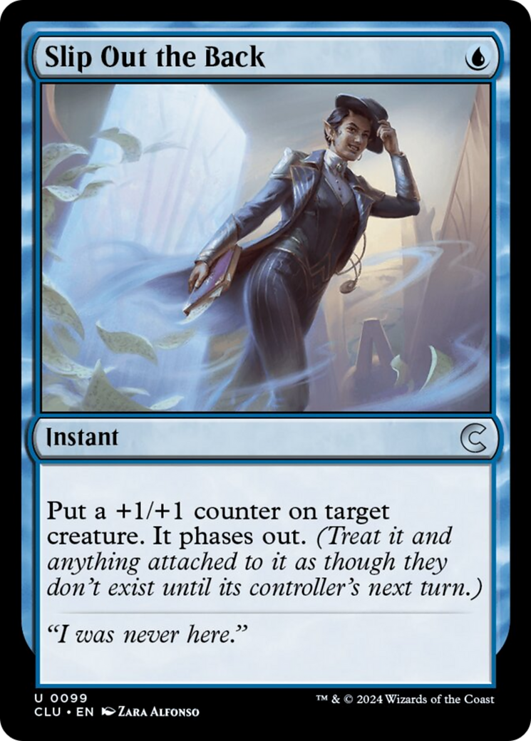 Slip Out the Back [Ravnica: Clue Edition] | Cracking-Singles