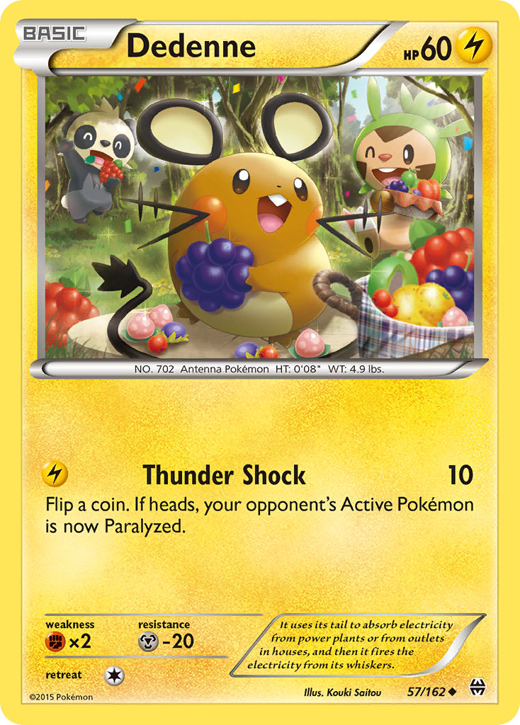 Dedenne (57/162) [XY: BREAKthrough] | Cracking-Singles