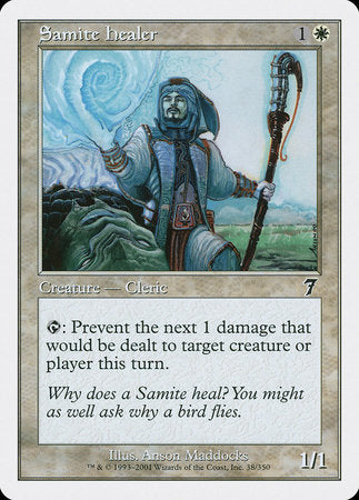 Samite Healer [Seventh Edition] | Cracking-Singles