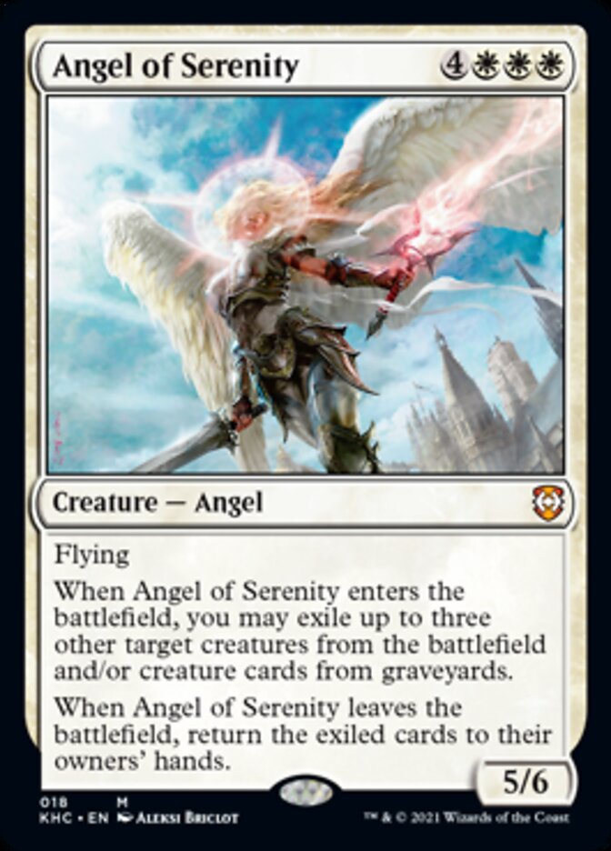 Angel of Serenity [Kaldheim Commander] | Cracking-Singles