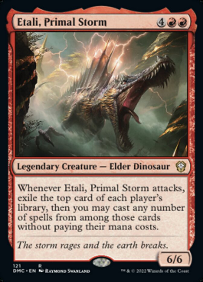 Etali, Primal Storm [Dominaria United Commander] | Cracking-Singles