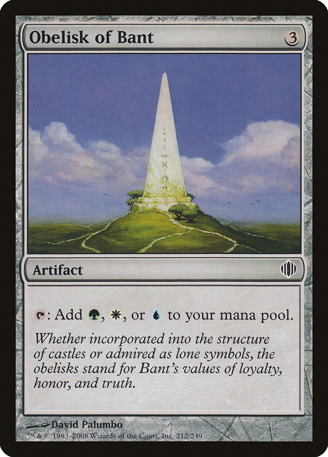 Obelisk of Bant [Shards of Alara] | Cracking-Singles