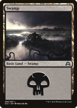 Swamp (289) [Shadows over Innistrad] | Cracking-Singles