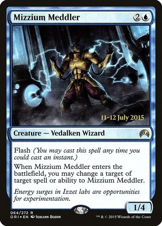 Mizzium Meddler [Magic Origins Promos] | Cracking-Singles