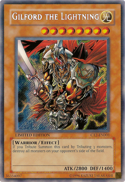 Gilford the Lightning [CT2-EN001] Secret Rare | Cracking-Singles