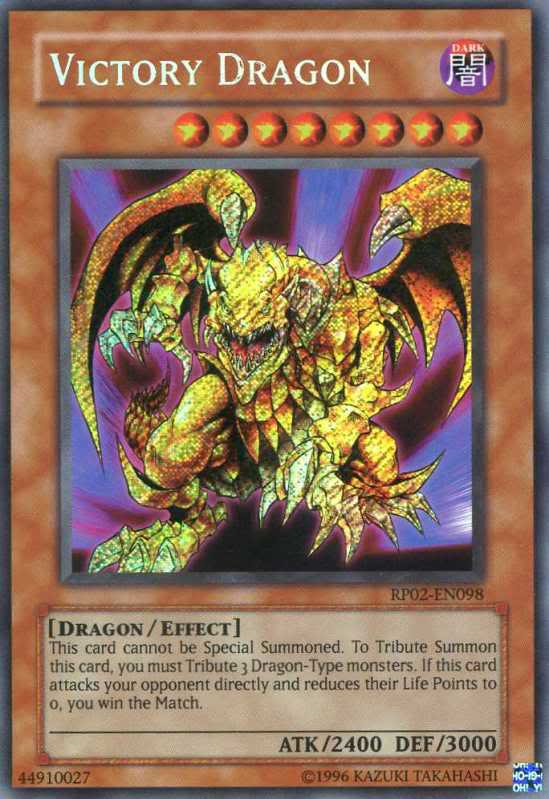 Victory Dragon [RP02-EN098] Secret Rare | Cracking-Singles