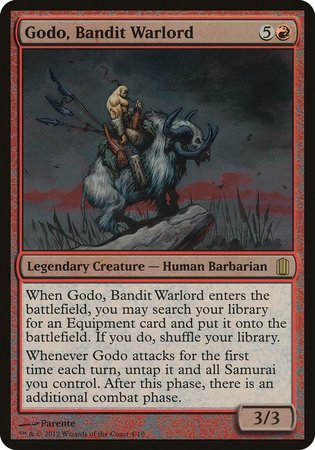 Godo, Bandit Warlord (Commander's Arsenal) [Commander's Arsenal Oversized] | Cracking-Singles