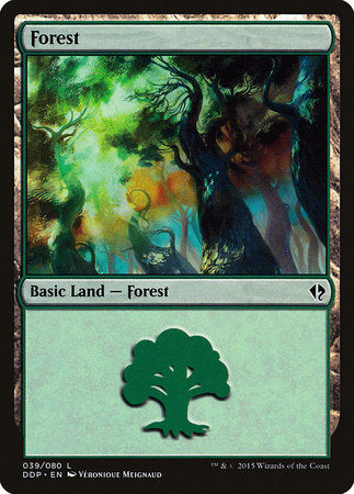 Forest (39) [Duel Decks: Zendikar vs. Eldrazi] | Cracking-Singles