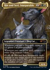 Rin and Seri, Inseparable (1508) // Rin and Seri, Inseparable [Secret Lair Commander Deck: Raining Cats and Dogs] | Cracking-Singles