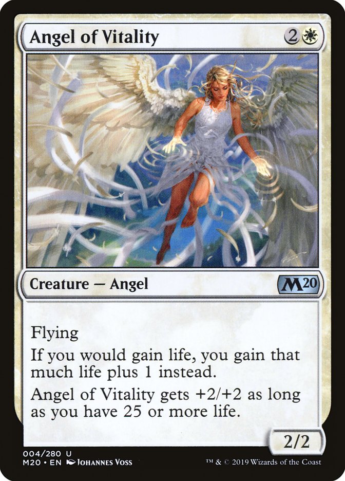 Angel of Vitality [Core Set 2020] | Cracking-Singles