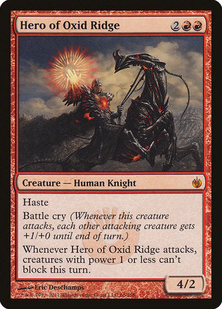 Hero of Oxid Ridge [Mirrodin Besieged] | Cracking-Singles