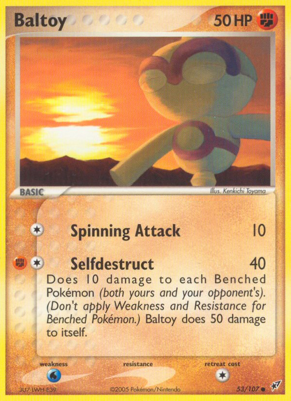 Baltoy (53/107) [EX: Deoxys] | Cracking-Singles