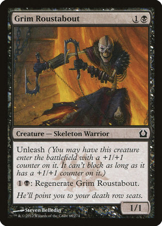 Grim Roustabout [Return to Ravnica] | Cracking-Singles