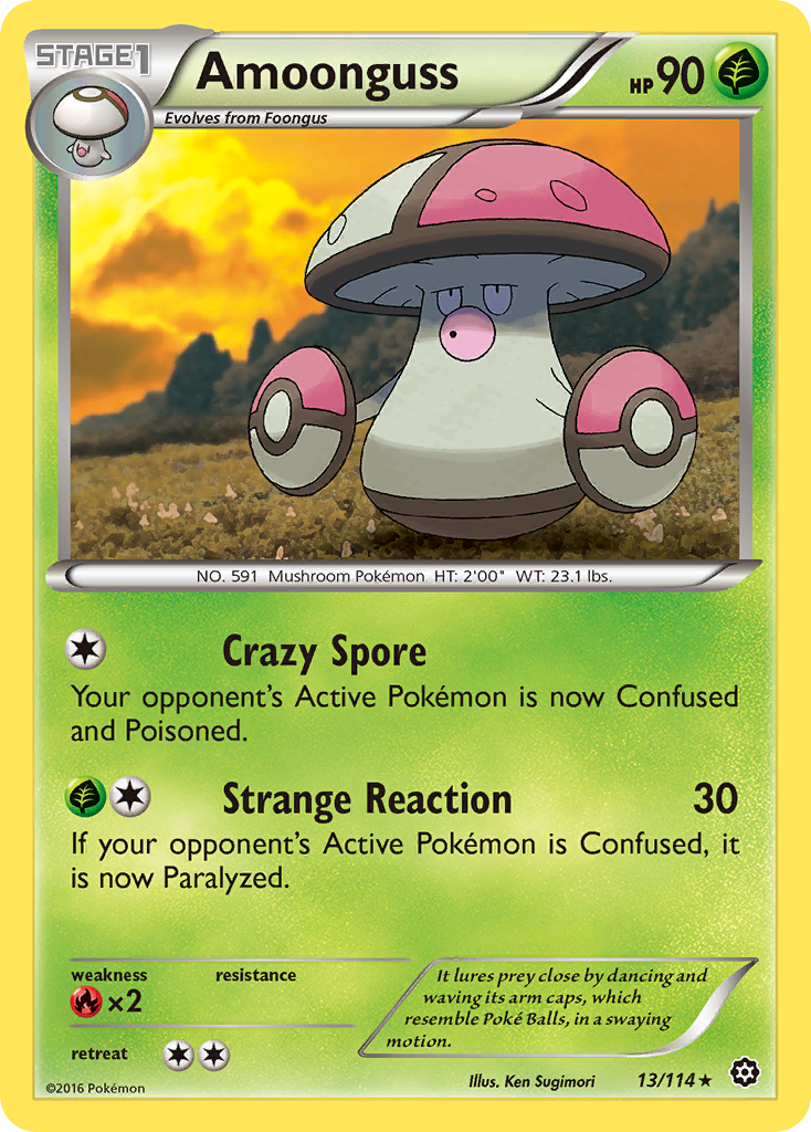 Amoonguss (13/114) [XY: Steam Siege] | Cracking-Singles