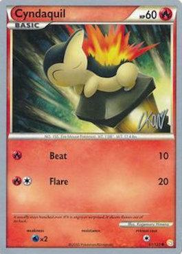 Cyndaquil (61/123) (Reshiphlosion - Christopher Kan) [World Championships 2011] | Cracking-Singles