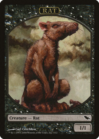 Rat Token [Shadowmoor Tokens] | Cracking-Singles