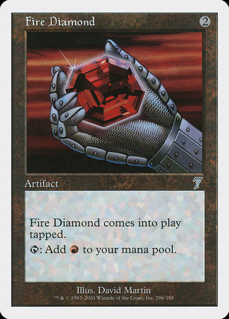 Fire Diamond [Seventh Edition] | Cracking-Singles