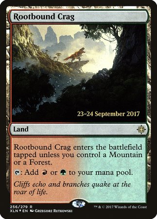 Rootbound Crag [Ixalan Promos] | Cracking-Singles