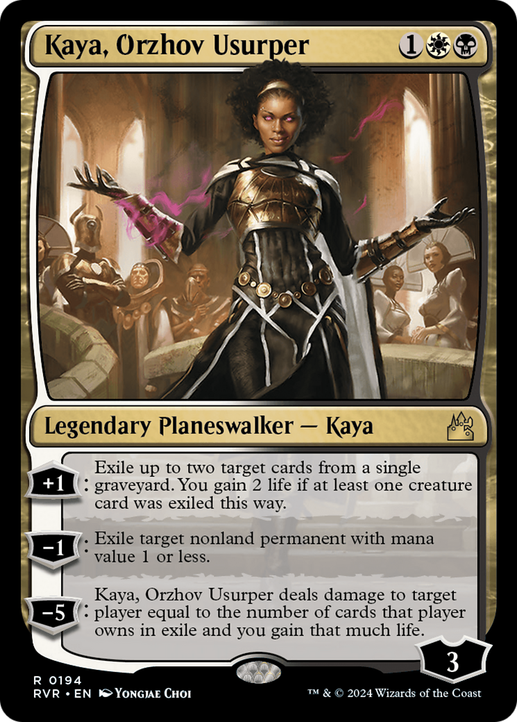 Kaya, Orzhov Usurper [Ravnica Remastered] | Cracking-Singles