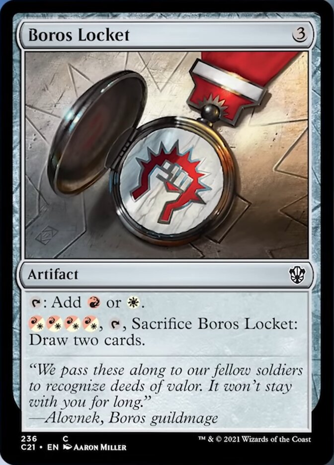 Boros Locket [Commander 2021] | Cracking-Singles