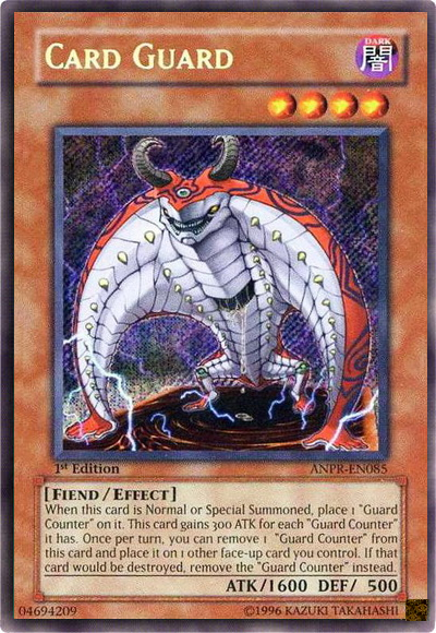 Card Guard [ANPR-EN085] Secret Rare | Cracking-Singles