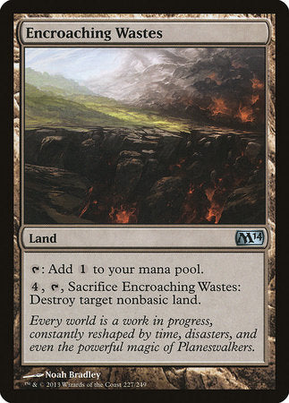 Encroaching Wastes [Magic 2014] | Cracking-Singles