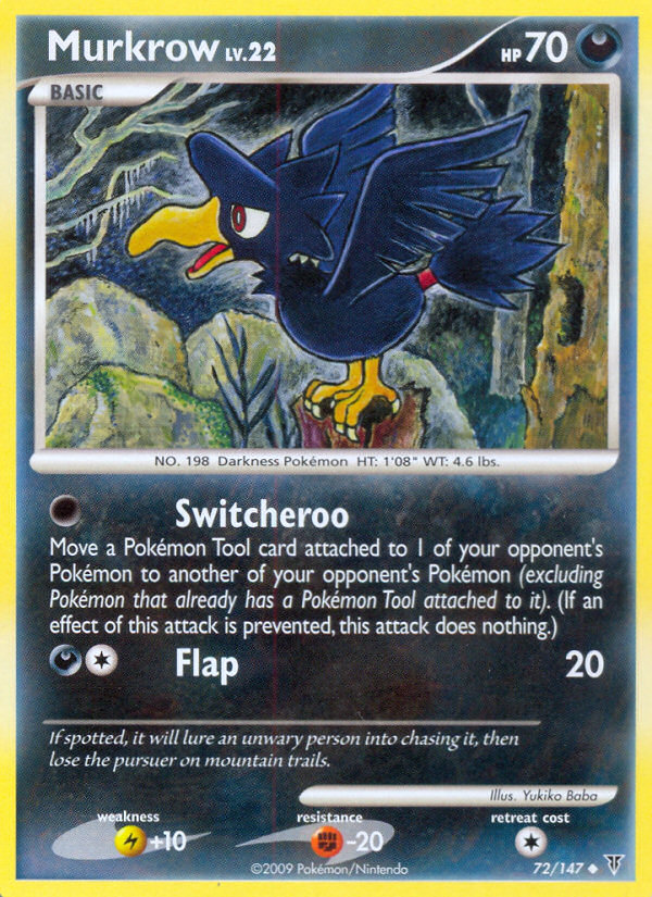 Murkrow (72/147) [Platinum: Supreme Victors] | Cracking-Singles