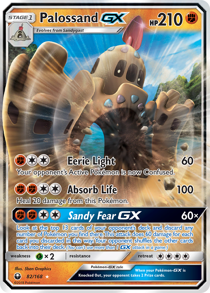 Palossand GX (82/168) [Sun & Moon: Celestial Storm] | Cracking-Singles