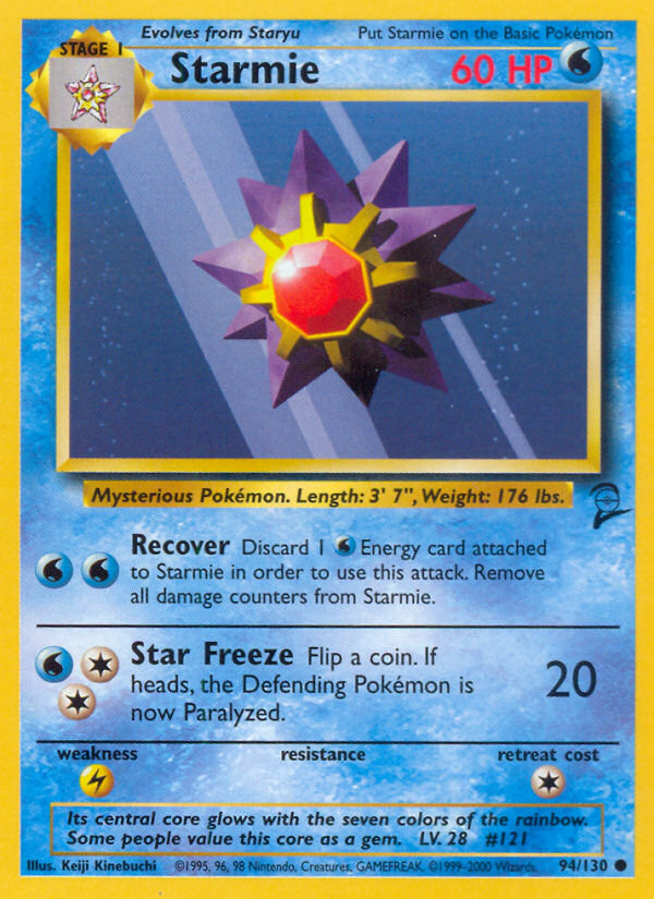 Starmie (94/130) [Base Set 2] | Cracking-Singles