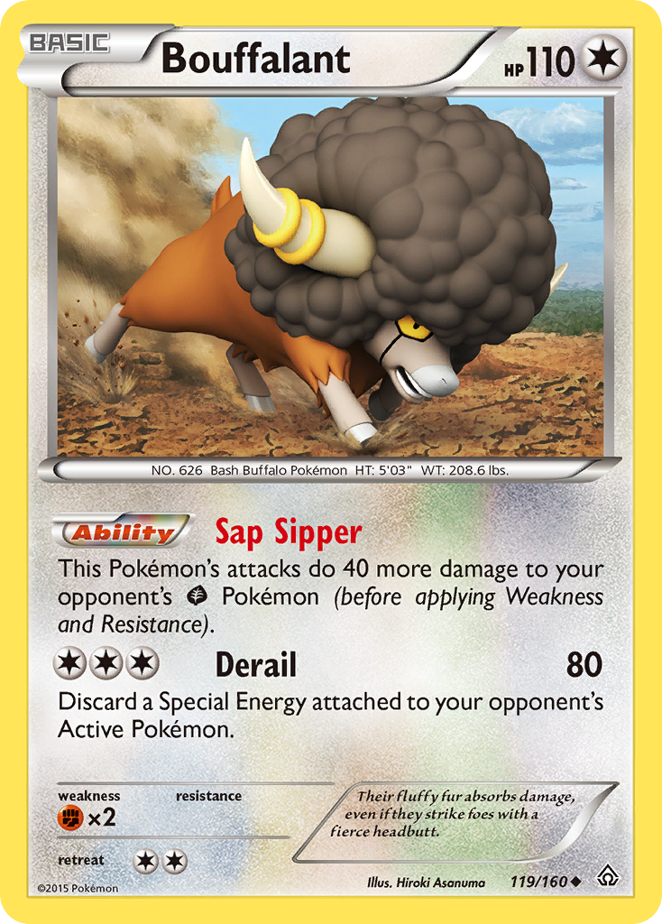 Bouffalant (119/160) [XY: Primal Clash] | Cracking-Singles