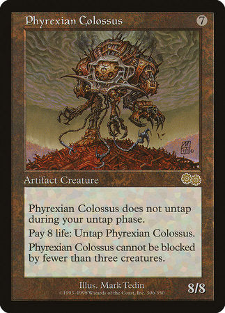 Phyrexian Colossus [Urza's Saga] | Cracking-Singles