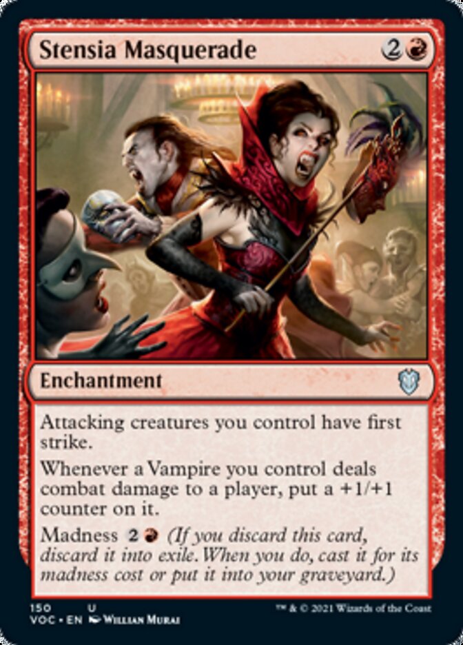 Stensia Masquerade [Innistrad: Crimson Vow Commander] | Cracking-Singles