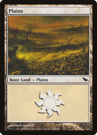 Plains (284) [Shadowmoor] | Cracking-Singles