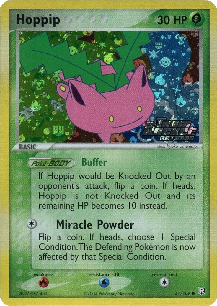 Hoppip (57/109) (Stamped) [EX: Team Rocket Returns] | Cracking-Singles