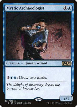 Mystic Archaeologist [Core Set 2019] | Cracking-Singles