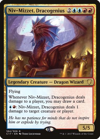 Niv-Mizzet, Dracogenius [Commander 2017] | Cracking-Singles