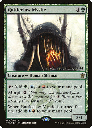 Rattleclaw Mystic [Khans of Tarkir Promos] | Cracking-Singles