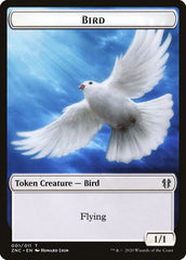 Bird // Kor Ally Double-sided Token [Zendikar Rising Commander Tokens] | Cracking-Singles