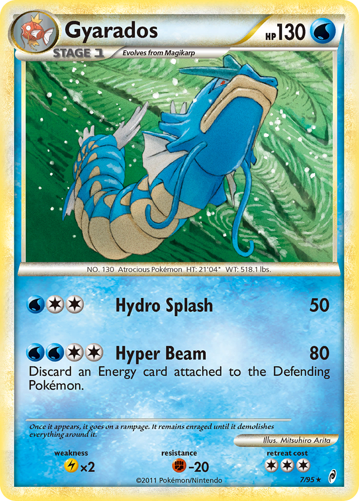 Gyarados (7/95) [HeartGold & SoulSilver: Call of Legends] | Cracking-Singles