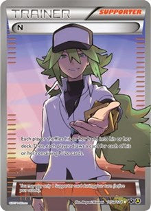 N (105a/124) (Alternate Art Promo) [XY: Fates Collide] | Cracking-Singles