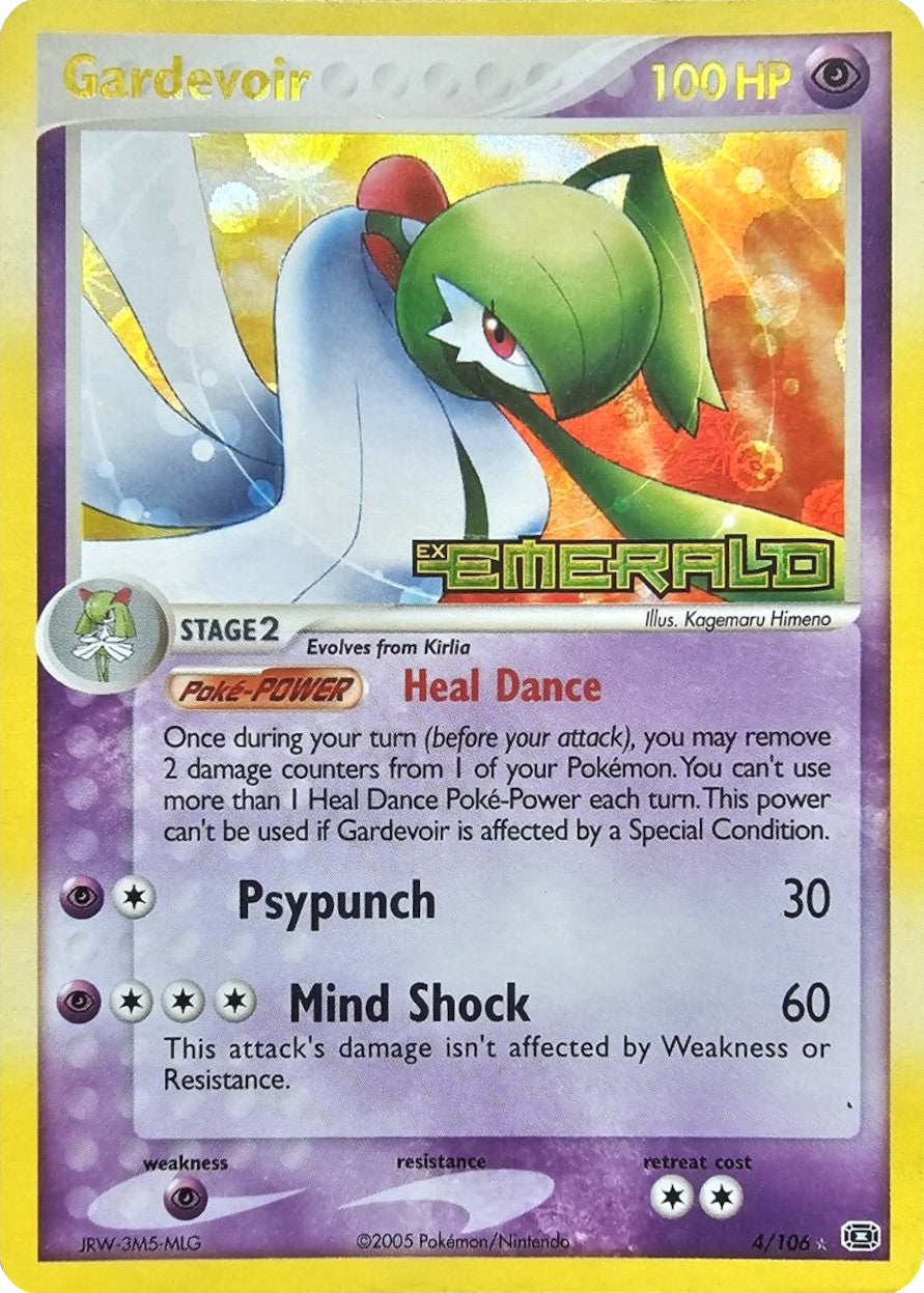 Gardevoir (4/106) (Stamped) [EX: Emerald] | Cracking-Singles