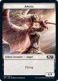 Angel [Core Set 2021 Tokens] | Cracking-Singles