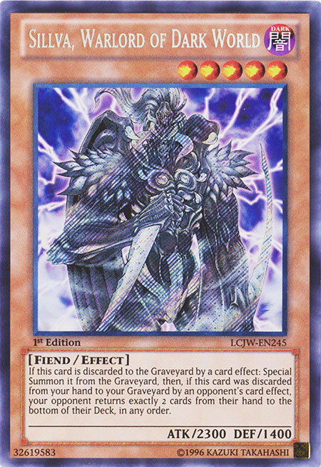 Sillva, Warlord of Dark World [LCJW-EN245] Secret Rare | Cracking-Singles